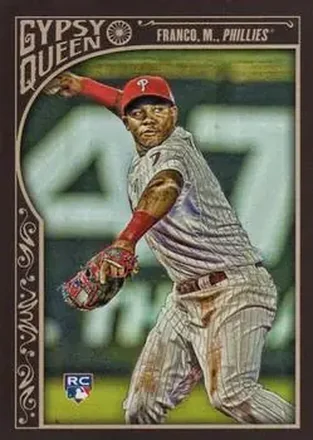 2015 Topps Gypsy Queen #4 - Maikel Franco - Philadelphia Phillies