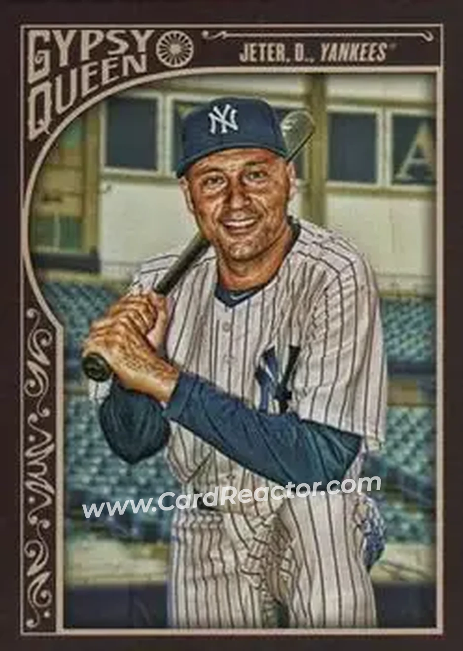 2015 Topps Gypsy Queen #5 - Derek Jeter - New York Yankees - Front