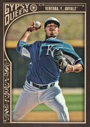 2015 Topps Gypsy Queen #7 - Yordano Ventura - Kansas City Royals