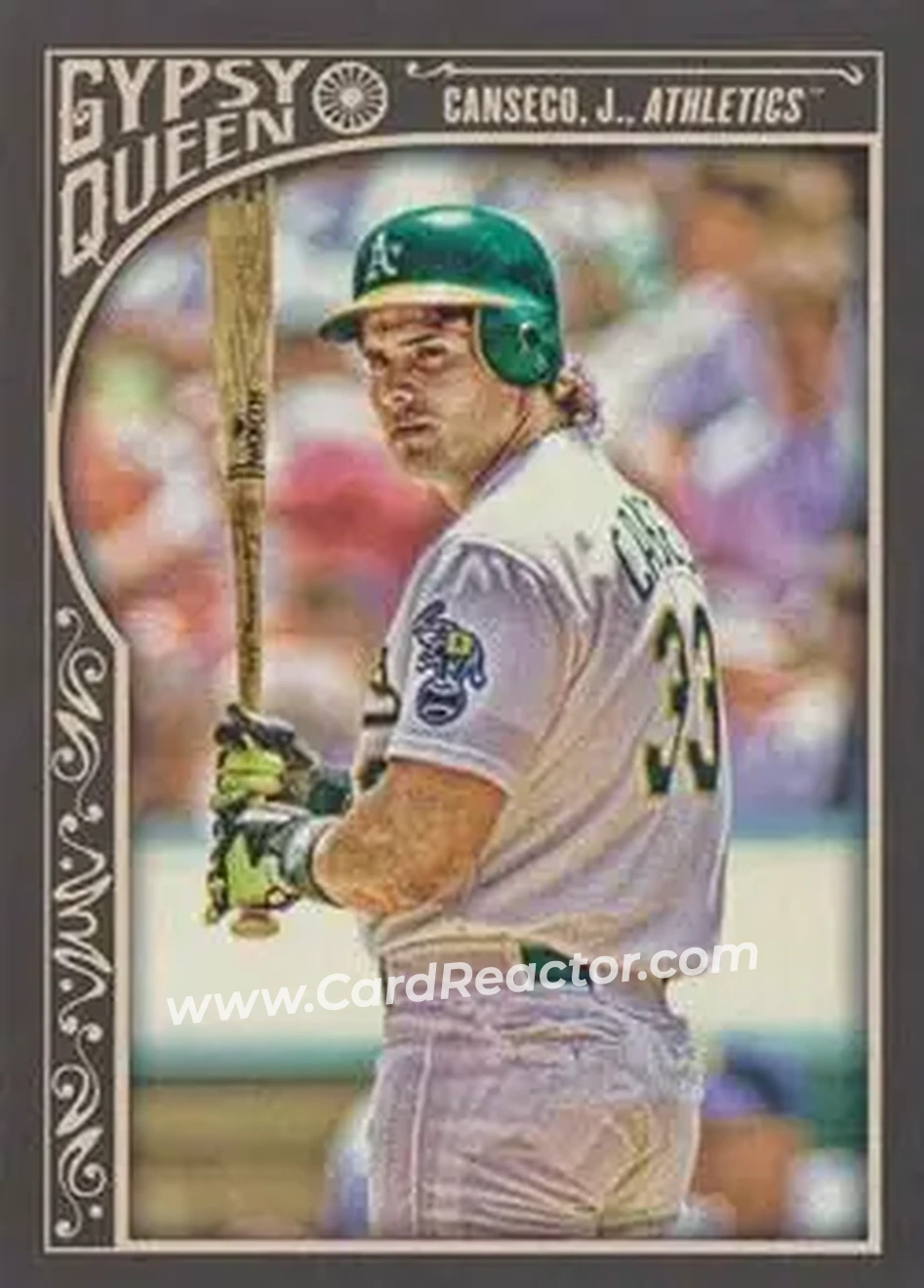 2015 Topps Gypsy Queen #8 - Jose Canseco - Oakland Athletics - Front