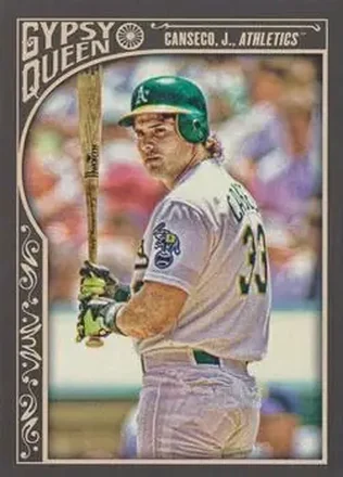 2015 Topps Gypsy Queen #8 - Jose Canseco - Oakland Athletics
