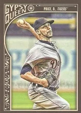 2015 Topps Gypsy Queen #10 - David Price - Detroit Tigers