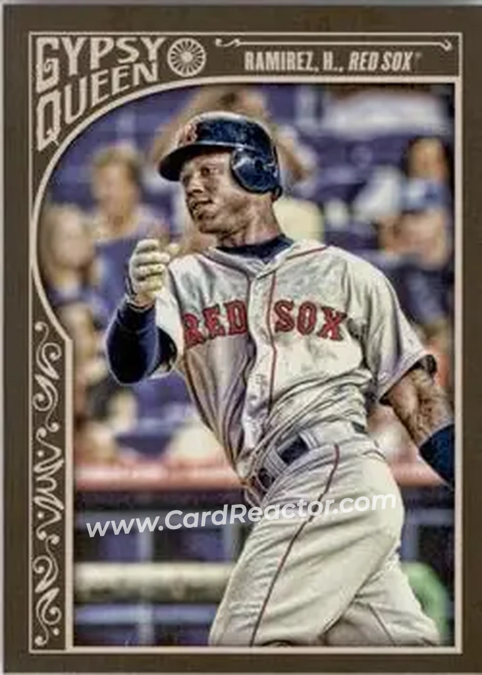 2015 Topps Gypsy Queen #11 - Hanley Ramirez - Boston Red Sox - Front