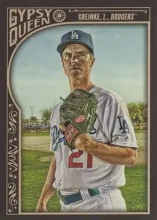 2015 Topps Gypsy Queen #13 - Zack Greinke - Los Angeles Dodgers