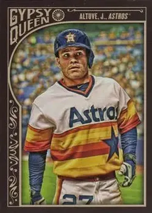 2015 Topps Gypsy Queen #14 - Jose Altuve - Houston Astros