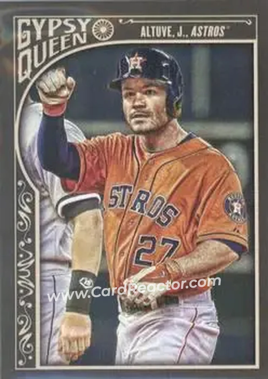 2015 Topps Gypsy Queen #14b - Jose Altuve - Houston Astros - Front