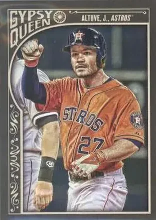 2015 Topps Gypsy Queen #14b - Jose Altuve - Houston Astros