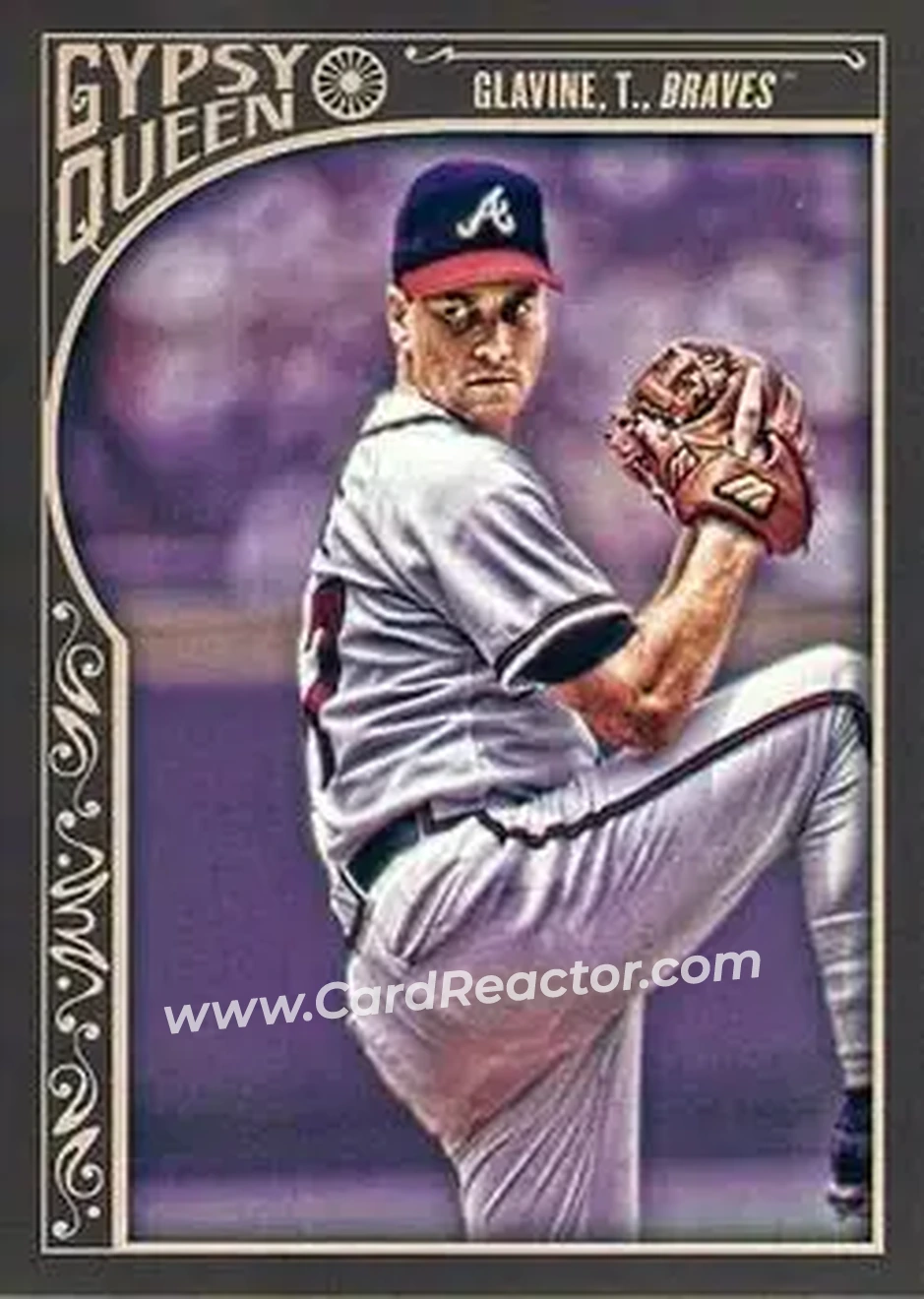 2015 Topps Gypsy Queen #18 - Tom Glavine - Atlanta Braves - Front