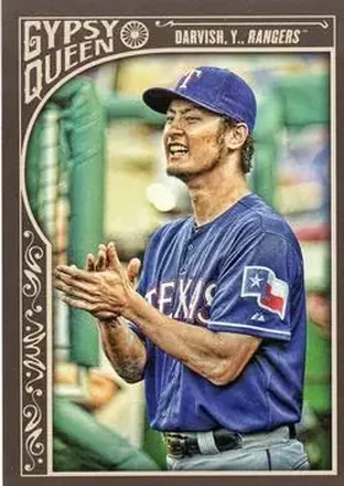 2015 Topps Gypsy Queen #19b - Yu Darvish - Texas Rangers