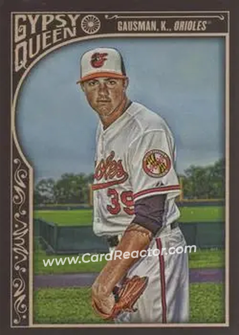 2015 Topps Gypsy Queen #22 - Kevin Gausman - Baltimore Orioles - Front