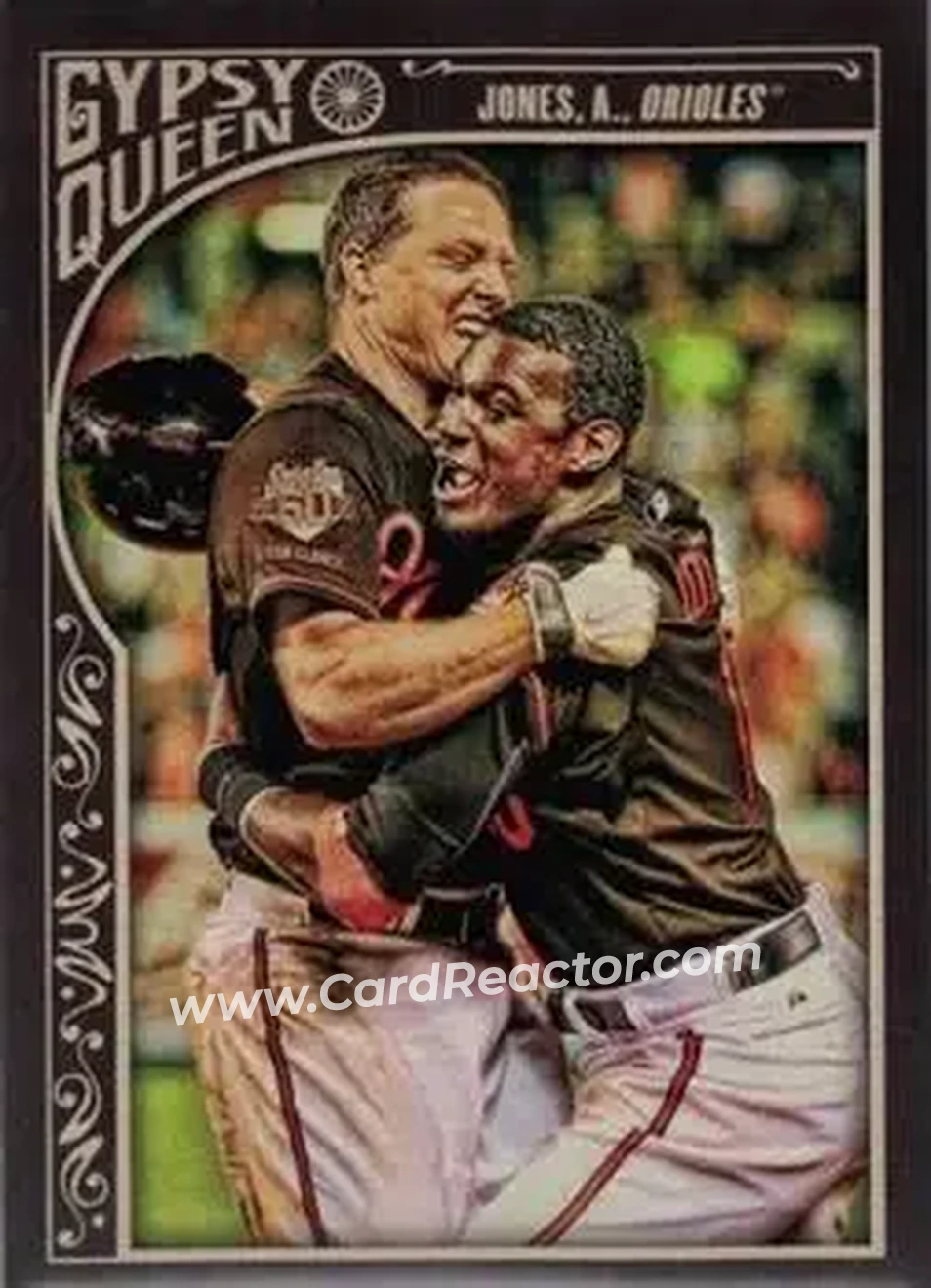 2015 Topps Gypsy Queen #23b - Adam Jones - Baltimore Orioles - Front 2015 Topps Gypsy Queen #23b - Adam Jones - Baltimore Orioles - Front