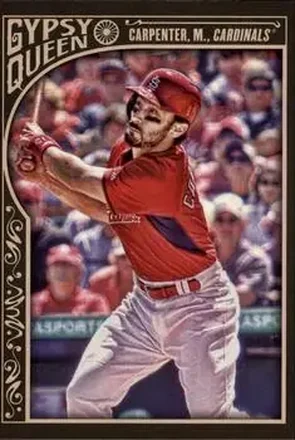 2015 Topps Gypsy Queen #25 - Matt Carpenter - St. Louis Cardinals