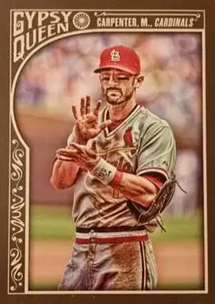 2015 Topps Gypsy Queen #25b - Matt Carpenter - St. Louis Cardinals