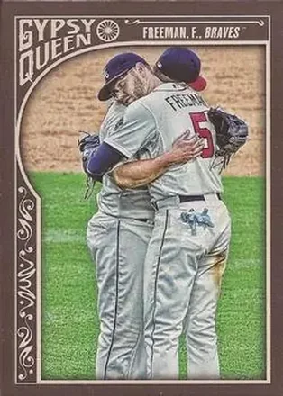 2015 Topps Gypsy Queen #26b - Freddie Freeman - Atlanta Braves