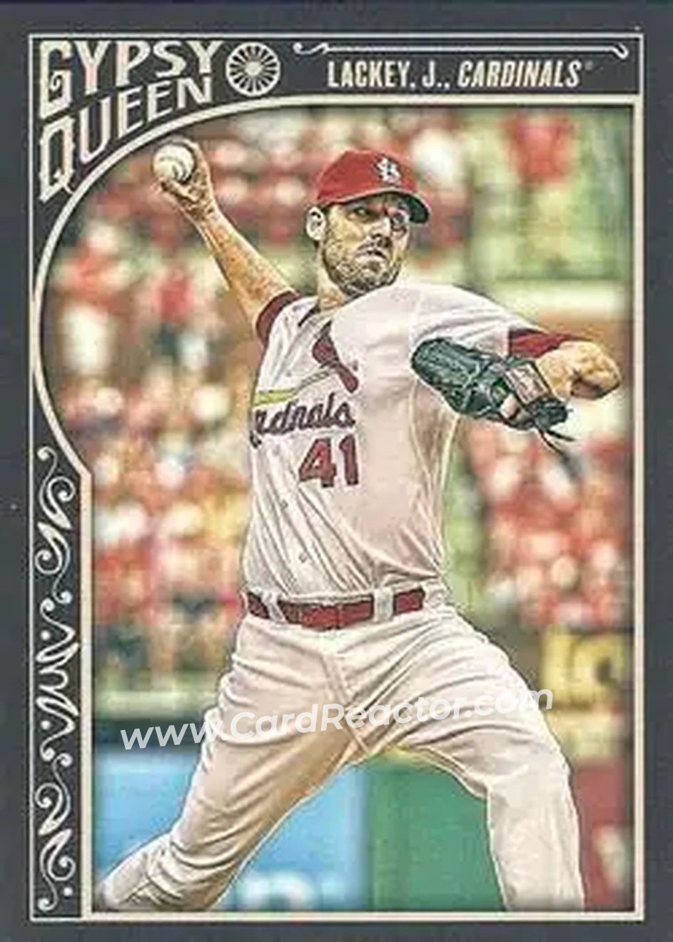 2015 Topps Gypsy Queen #27 - John Lackey - St. Louis Cardinals - Front