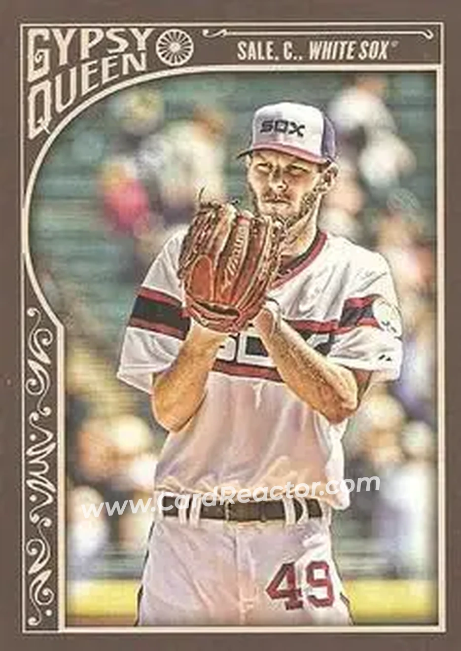 2015 Topps Gypsy Queen #29 - Chris Sale - Chicago White Sox - Front