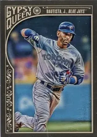 2015 Topps Gypsy Queen #30b - Jose Bautista - Toronto Blue Jays
