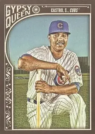 2015 Topps Gypsy Queen #33 - Starlin Castro - Chicago Cubs