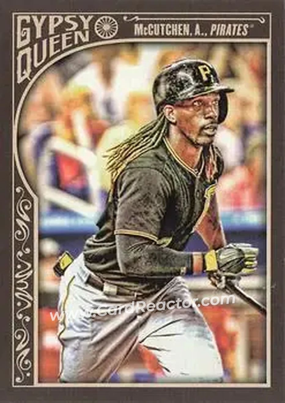 2015 Topps Gypsy Queen #34 - Andrew McCutchen - Pittsburgh Pirates - Front 2015 Topps Gypsy Queen #34 - Andrew McCutchen - Pittsburgh Pirates - Front