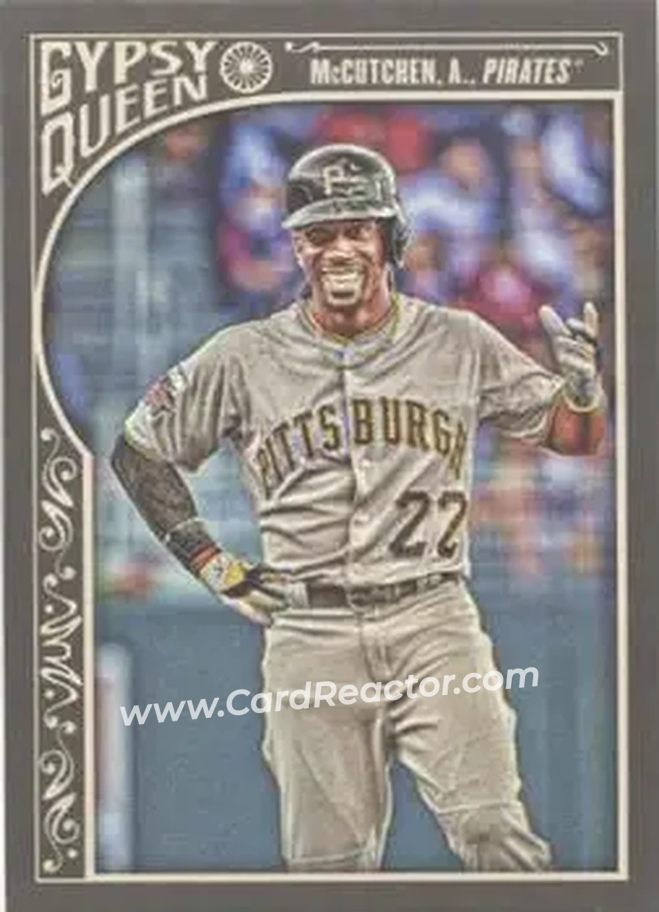 2015 Topps Gypsy Queen #34b - Andrew McCutchen - Pittsburgh Pirates - Front 2015 Topps Gypsy Queen #34b - Andrew McCutchen - Pittsburgh Pirates - Front