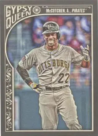 2015 Topps Gypsy Queen #34b - Andrew McCutchen - Pittsburgh Pirates