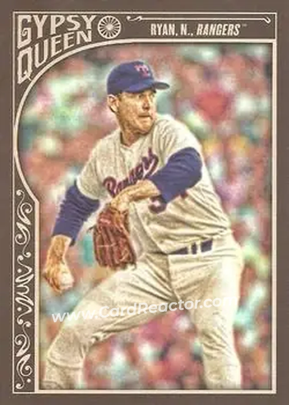 2015 Topps Gypsy Queen #35 - Nolan Ryan - Texas Rangers - Front