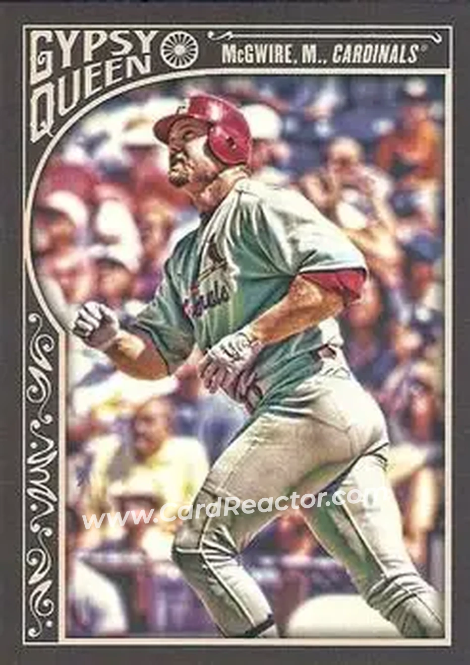 2015 Topps Gypsy Queen #37 - Mark McGwire - St. Louis Cardinals - Front 2015 Topps Gypsy Queen #37 - Mark McGwire - St. Louis Cardinals - Front