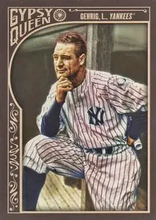 2015 Topps Gypsy Queen #39 - Lou Gehrig - New York Yankees