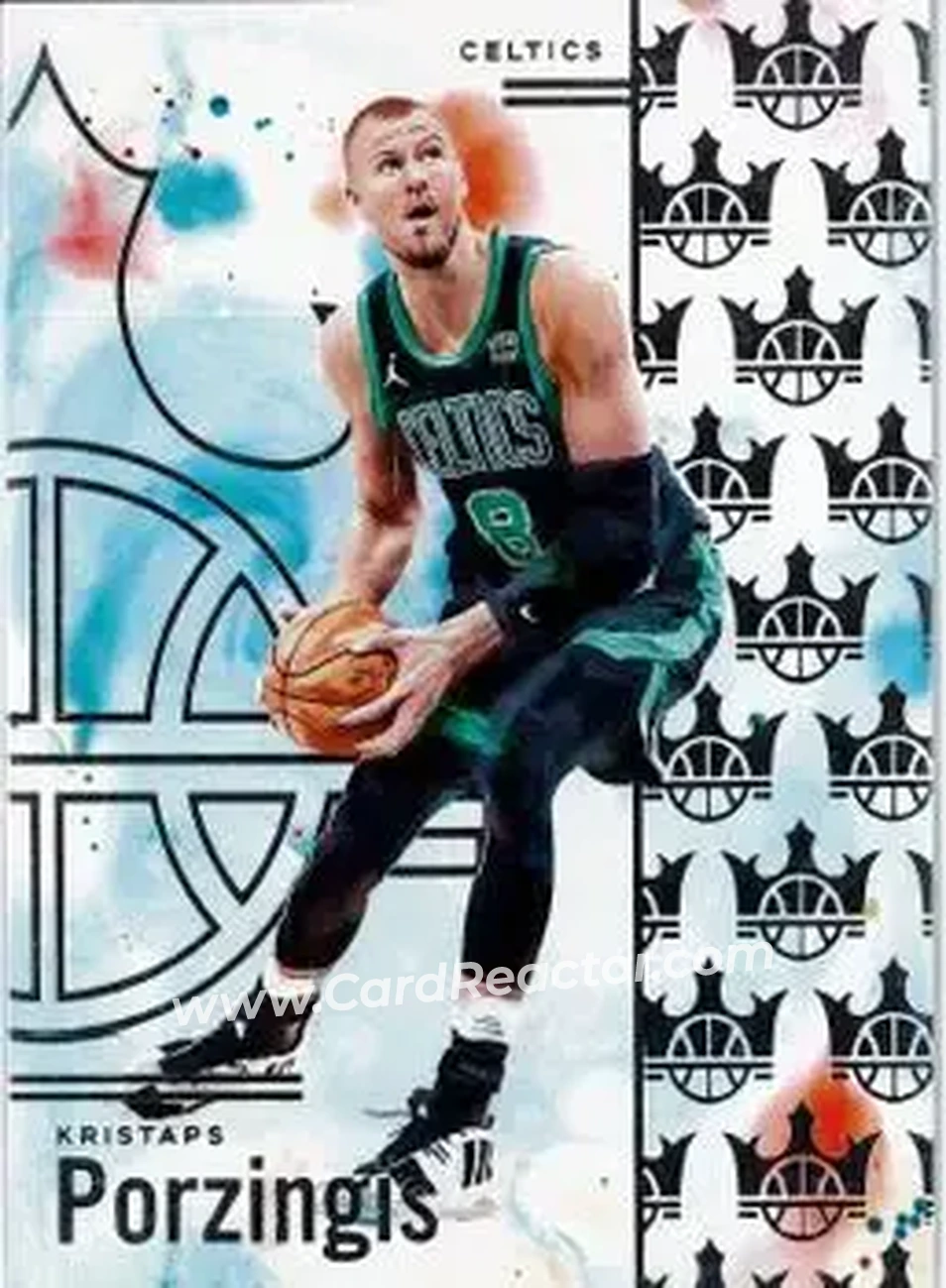 2024-25 Panini Court Kings #15 - Kristaps Porziņģis - Boston Celtics - Front