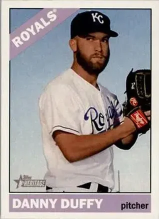 2015 Topps Heritage #4 Danny Duffy