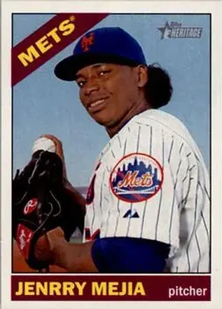 2015 Topps Heritage #9 Jenrry Mejia