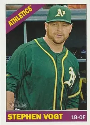 2015 Topps Heritage #13 Stephen Vogt