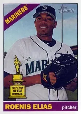 2015 Topps Heritage #15 Roenis Elías