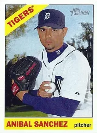 2015 Topps Heritage #16 Anibal Sanchez