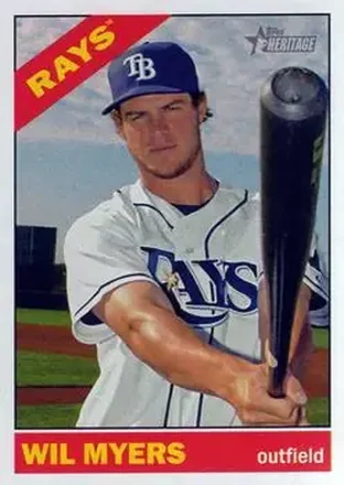 2015 Topps Heritage #24 - Wil Myers - Tampa Bay Rays