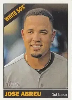 2015 Topps Heritage feature card
