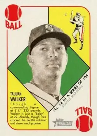 2015 Topps Heritage '51 #14 Taijuan Walker