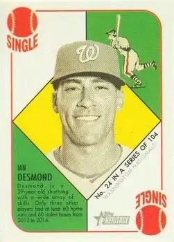 2015 Topps Heritage '51 feature card