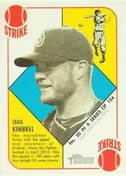 2015 Topps Heritage '51 feature card