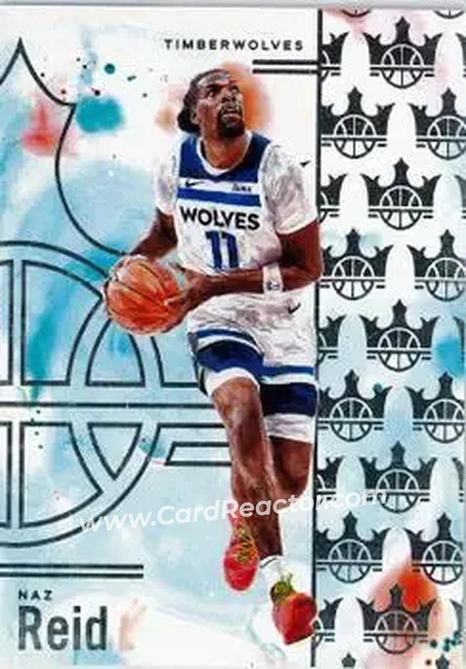 2024-25 Panini Court Kings #20 - Naz Reid - Minnesota Timberwolves - Front 2024-25 Panini Court Kings #20 - Naz Reid - Minnesota Timberwolves - Front