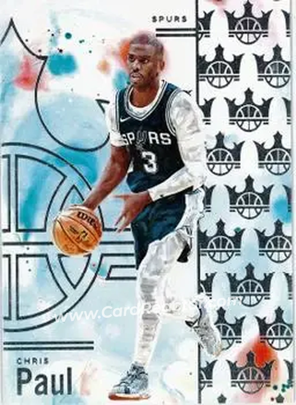 2024-25 Panini Court Kings #23 - Chris Paul - San Antonio Spurs - Front