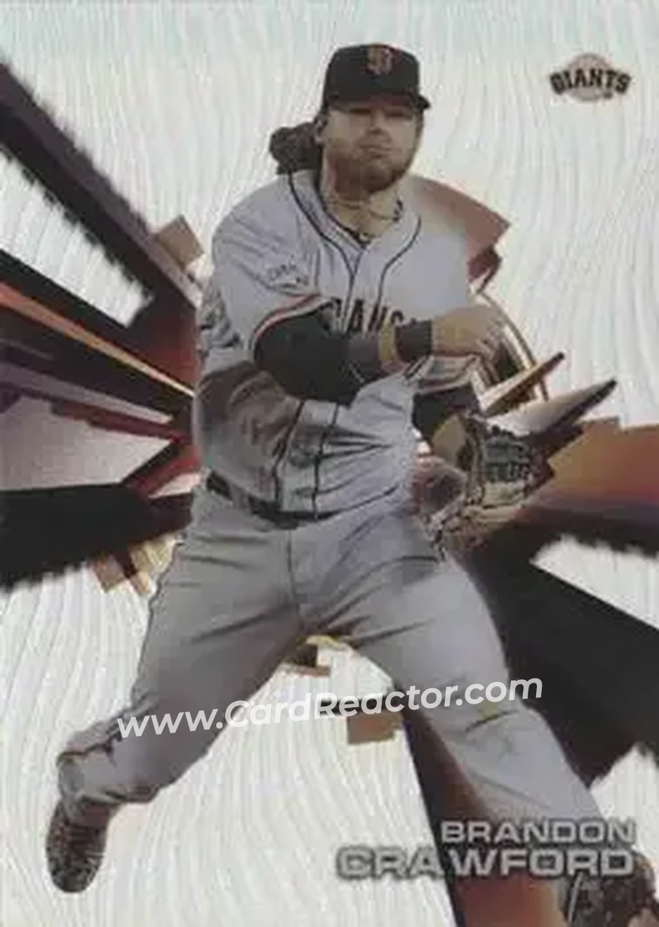2015 Topps High Tek #HT-BC - Brandon Crawford - San Francisco Giants - Front