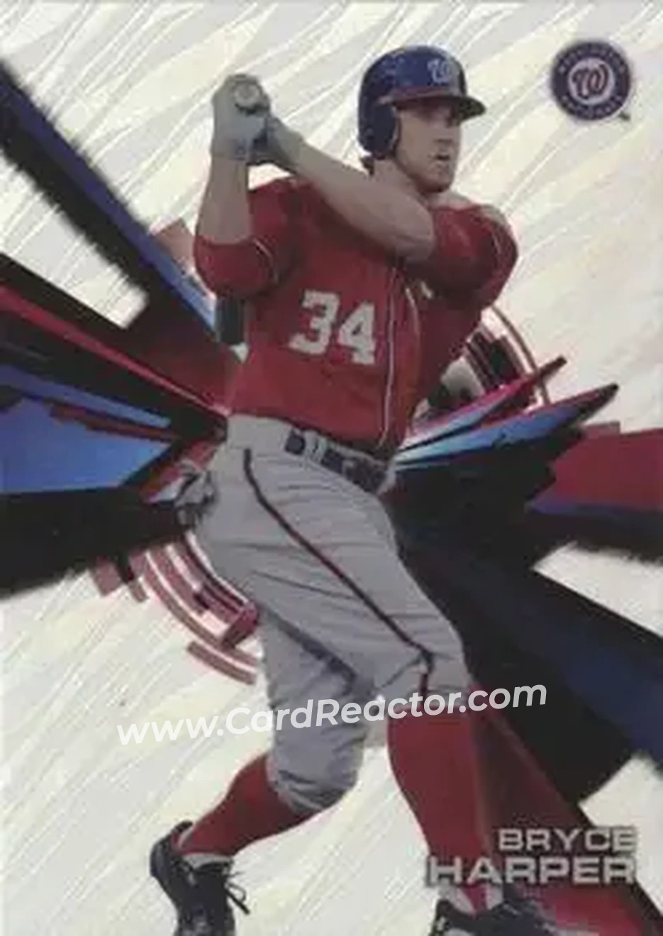 2015 Topps High Tek #HT-BH - Bryce Harper - Washington Nationals - Front