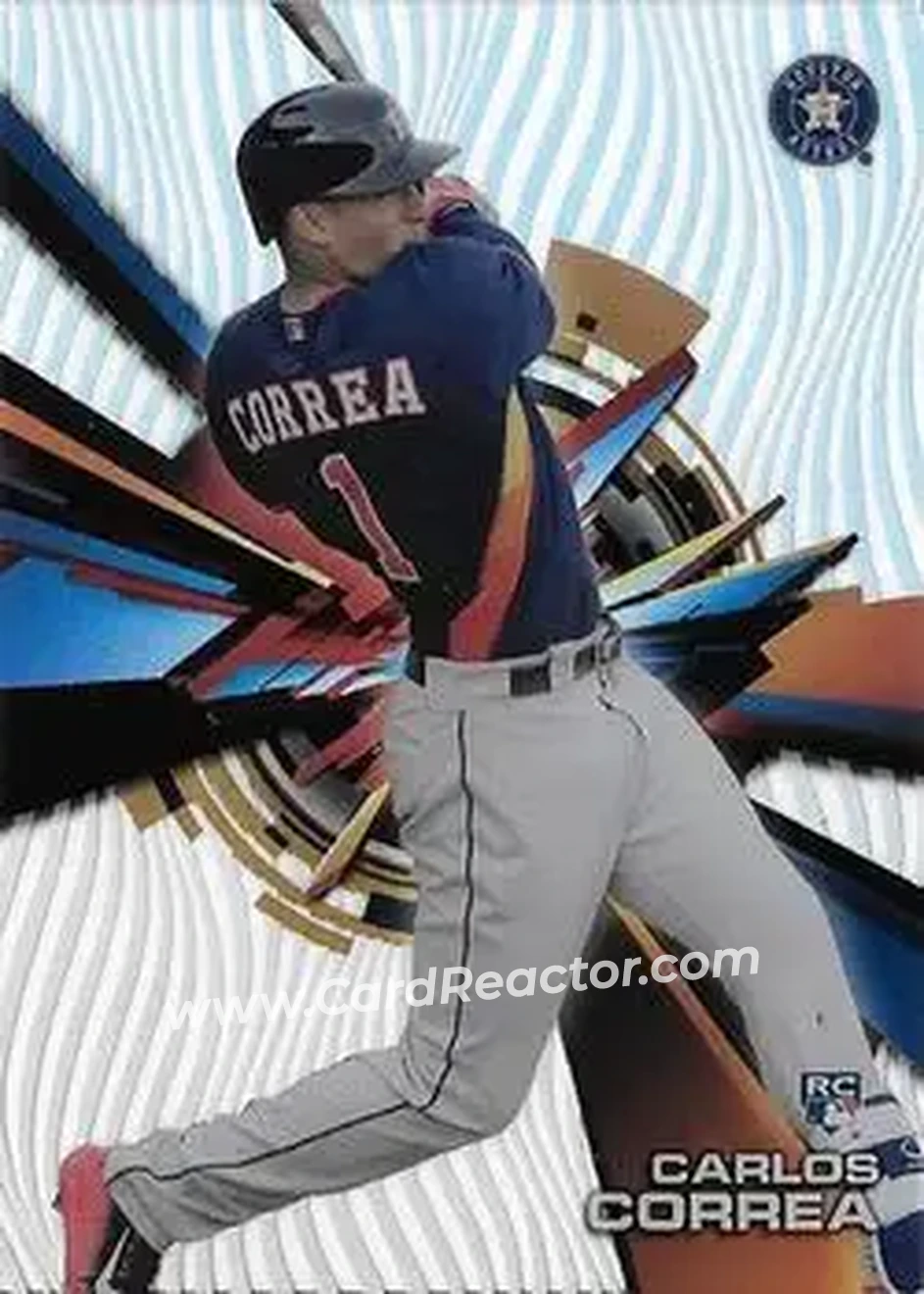 2015 Topps High Tek #HT-CC - Carlos Correa - Houston Astros - Front