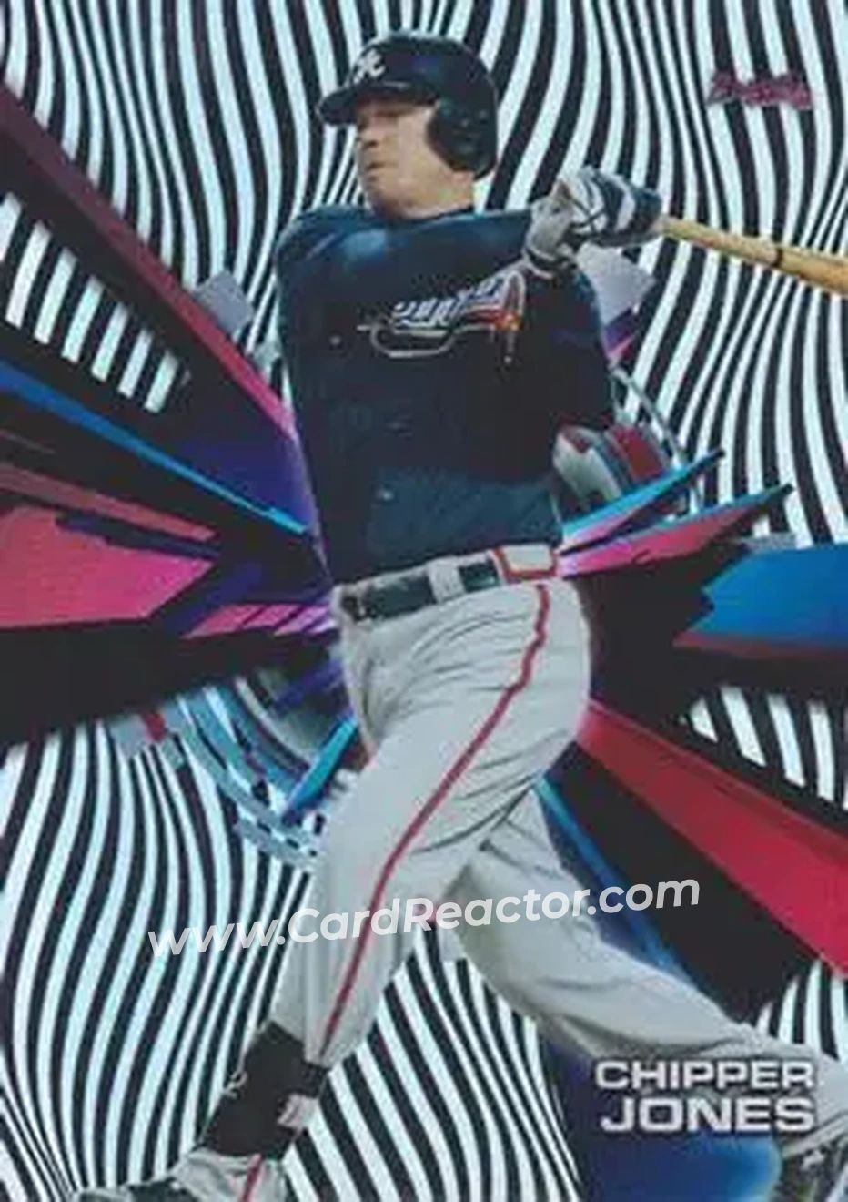 2015 Topps High Tek #HT-CJ - Chipper Jones - Atlanta Braves - Front