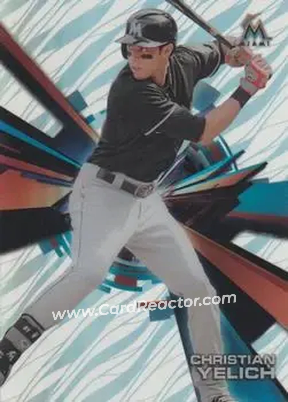 2015 Topps High Tek #HT-CY - Christian Yelich - Miami Marlins - Front