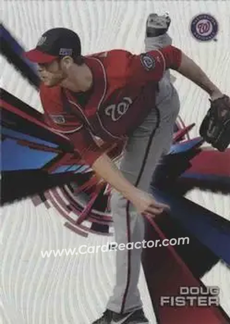 2015 Topps High Tek #HT-DF - Doug Fister - Washington Nationals - Front