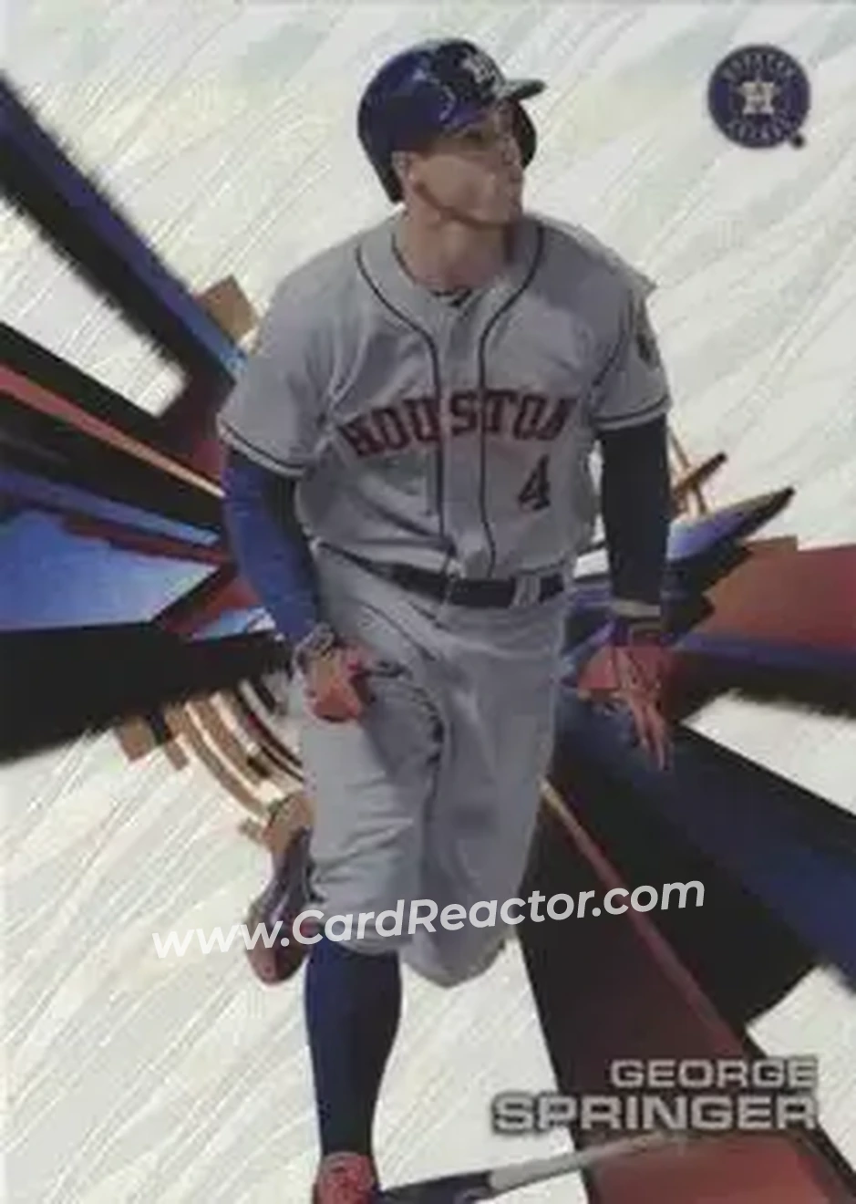 2015 Topps High Tek #HT-GS - George Springer - Houston Astros - Front