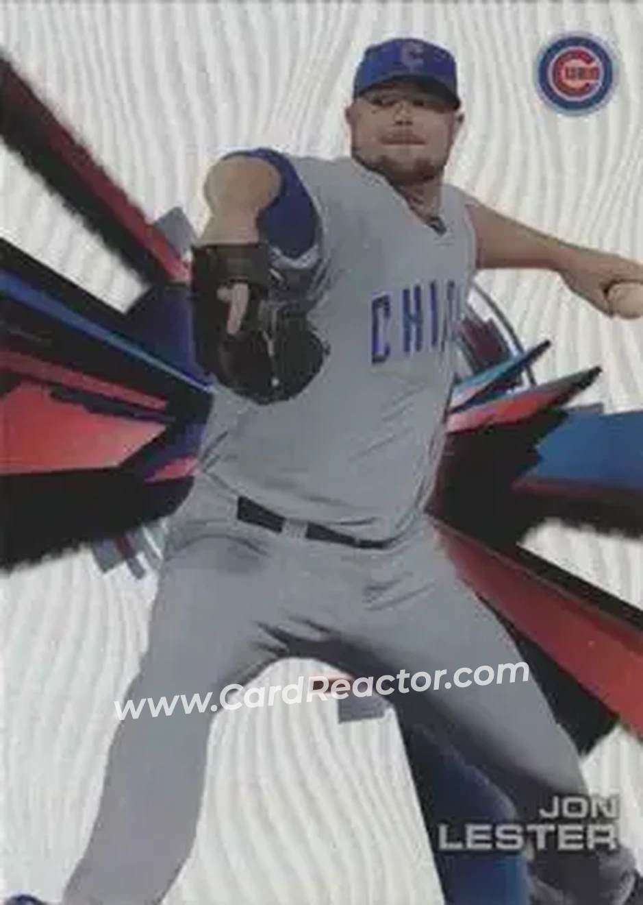 2015 Topps High Tek #HT-JL - Jon Lester - Chicago Cubs - Front 2015 Topps High Tek #HT-JL - Jon Lester - Chicago Cubs - Front