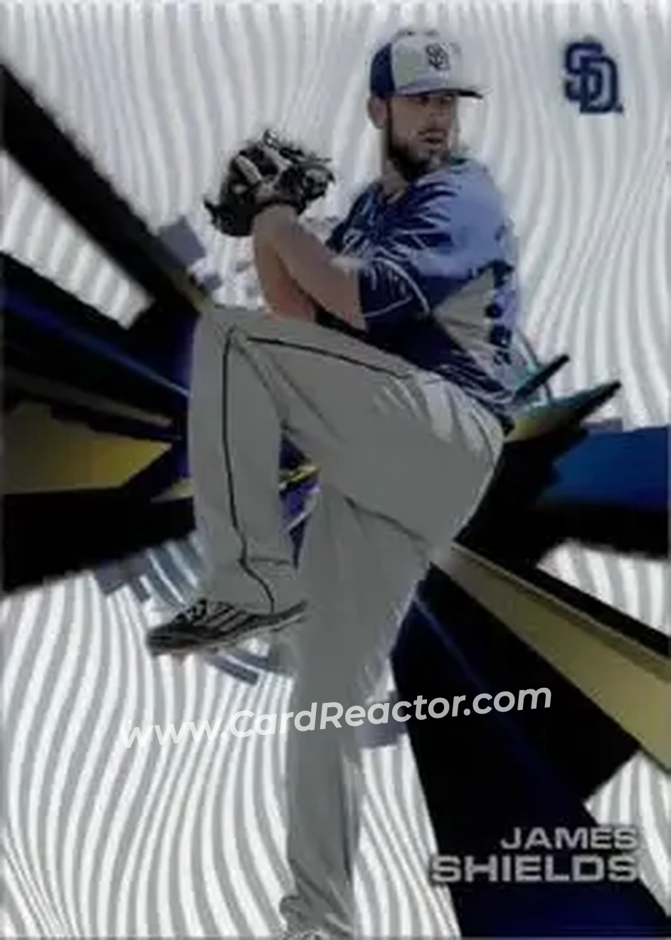 2015 Topps High Tek #HT-JSS - James Shields - San Diego Padres - Front